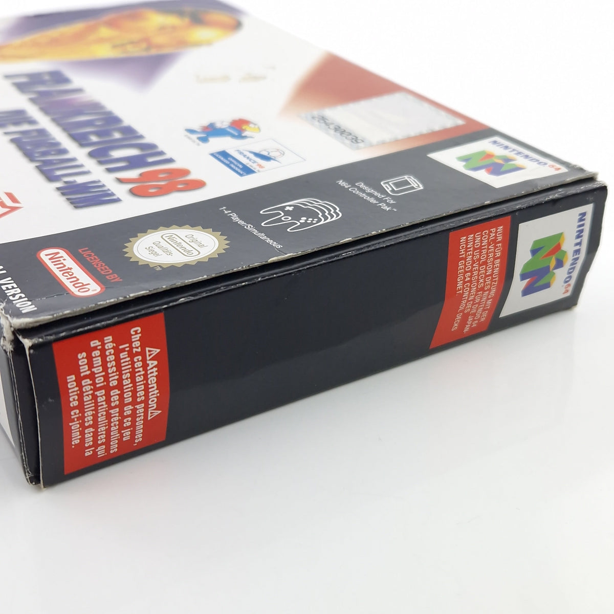 Nintendo 64 Spiel – Frankreich 98 Die Fußball WM (N64 PAL)