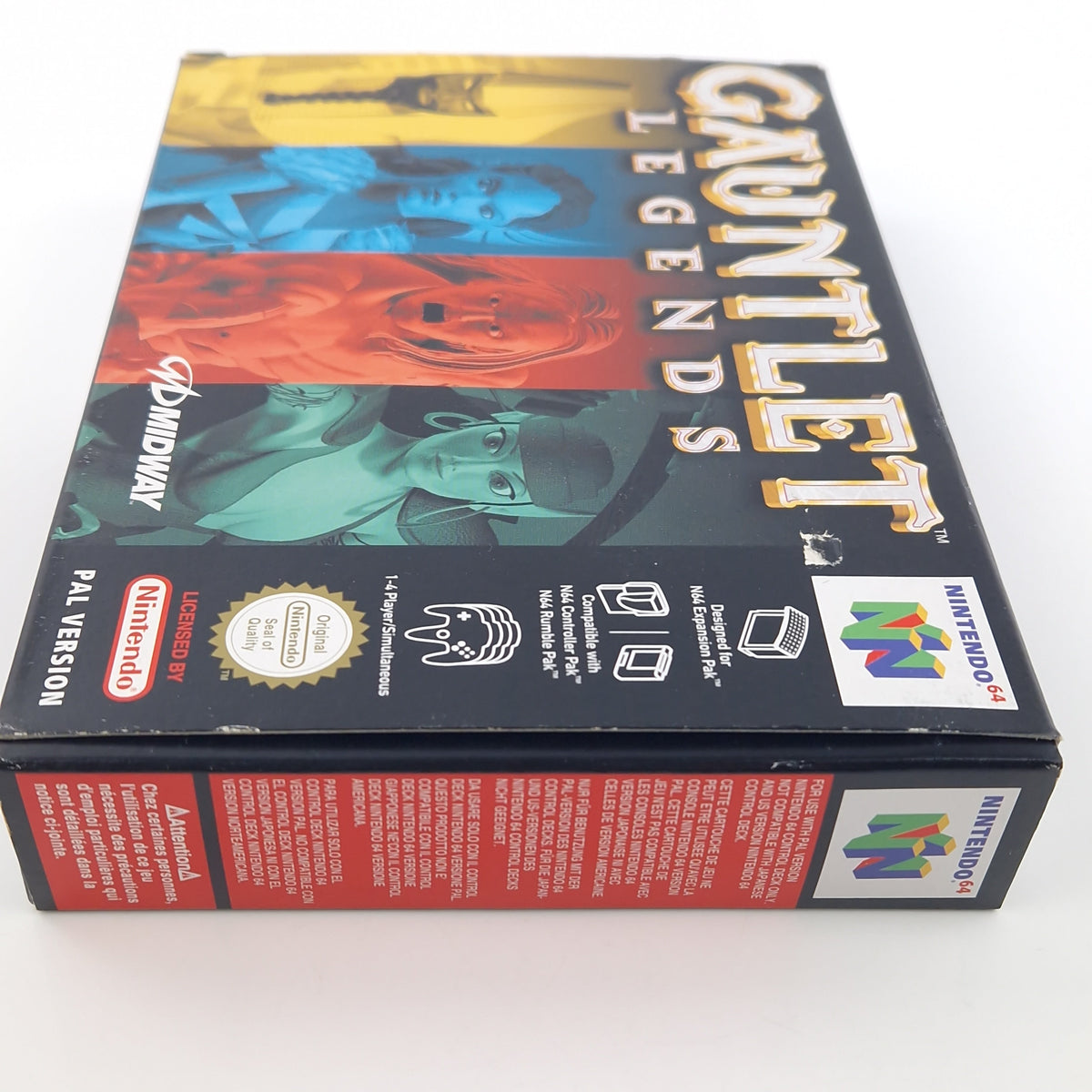 Nintendo 64 Spiel – Gauntlet Legends (PAL EUU OVP CIB)