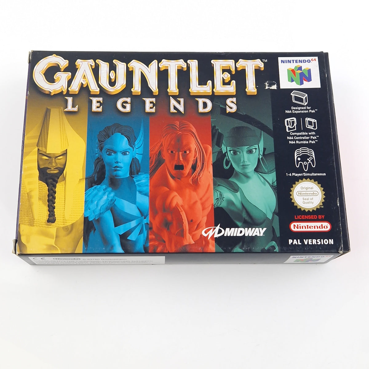 Nintendo 64 Spiel – Gauntlet Legends (PAL EUU OVP CIB)