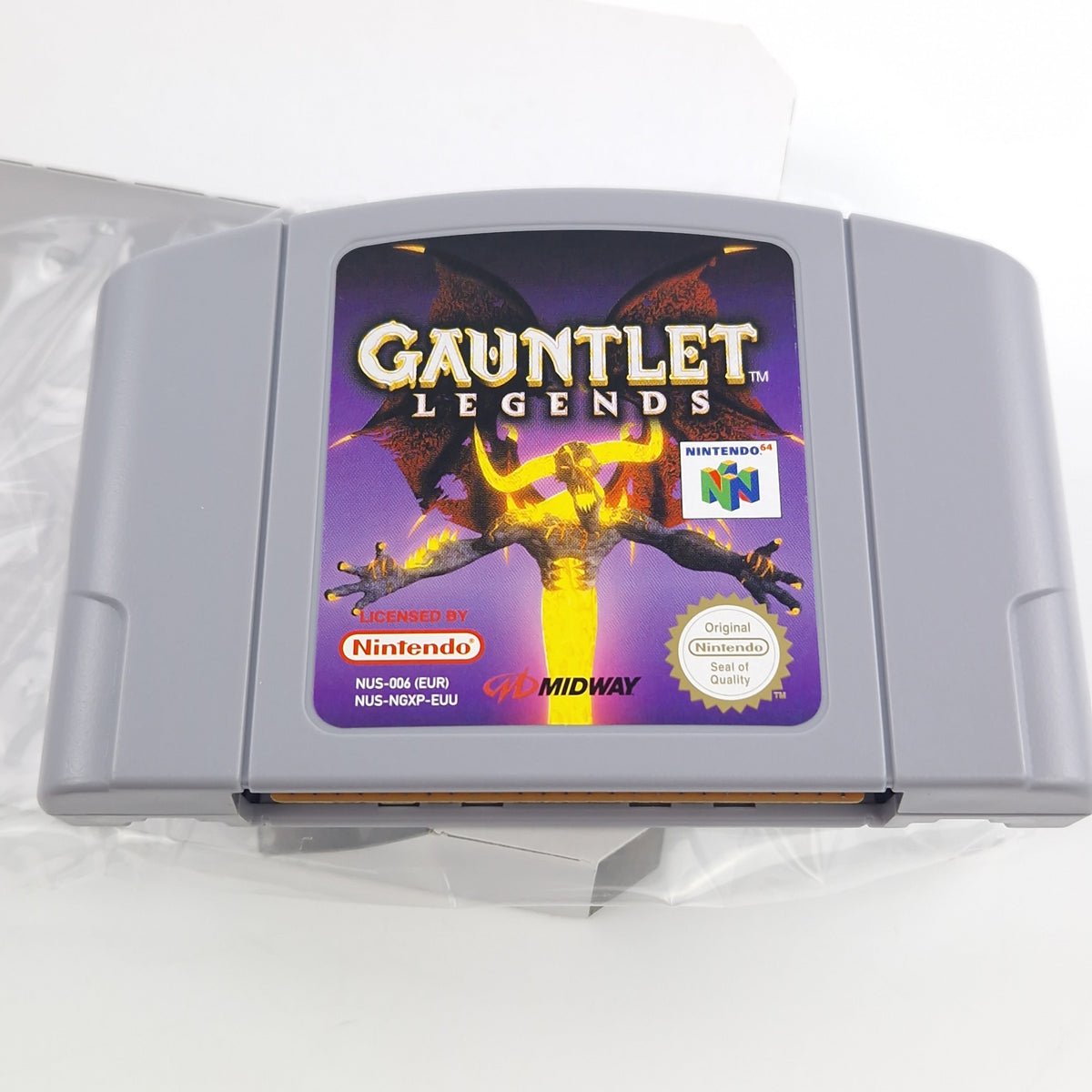 Nintendo 64 Spiel – Gauntlet Legends (PAL EUU OVP CIB)