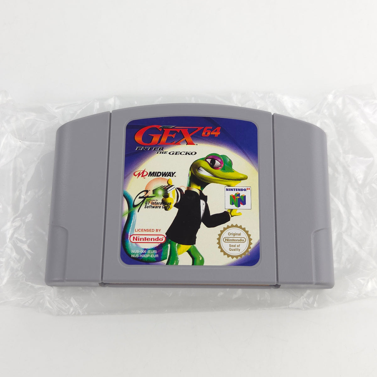 Nintendo 64 Spiel GEX 64 Enter the Gecko N64 OVP PAL CIB