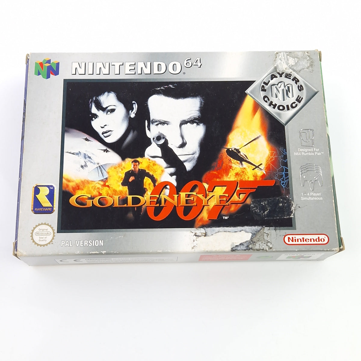 Nintendo 64 Spiel – Goldeneye 007 James Bond (OVP PAL)