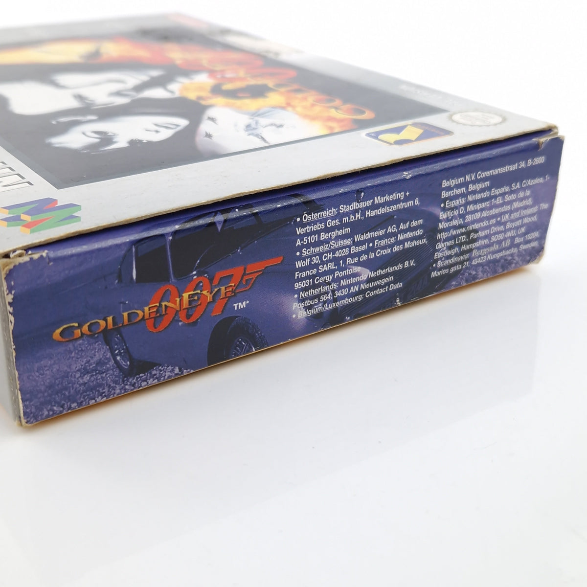 Nintendo 64 Spiel – Goldeneye 007 James Bond (OVP PAL)