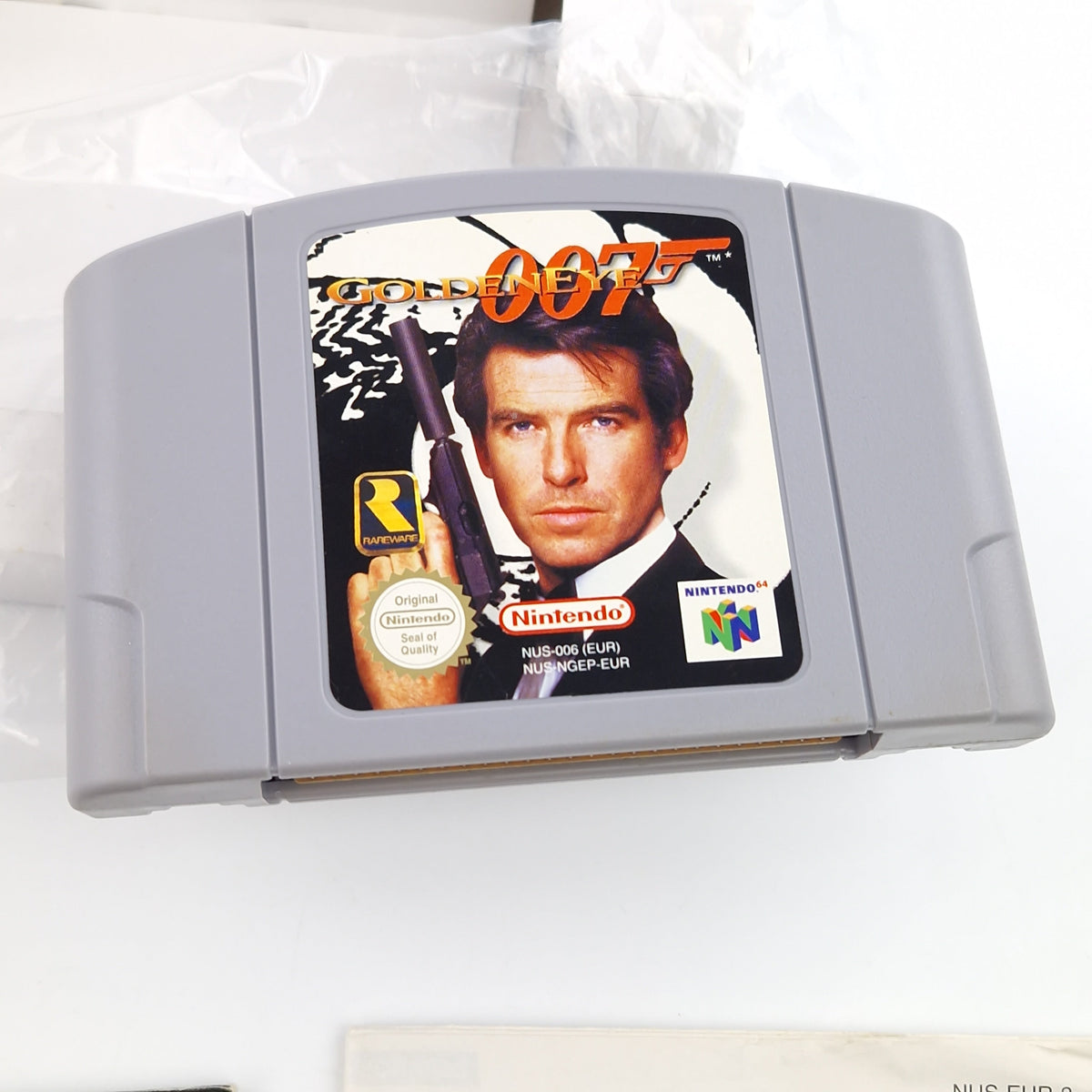 Nintendo 64 Spiel – Goldeneye 007 James Bond (OVP PAL)