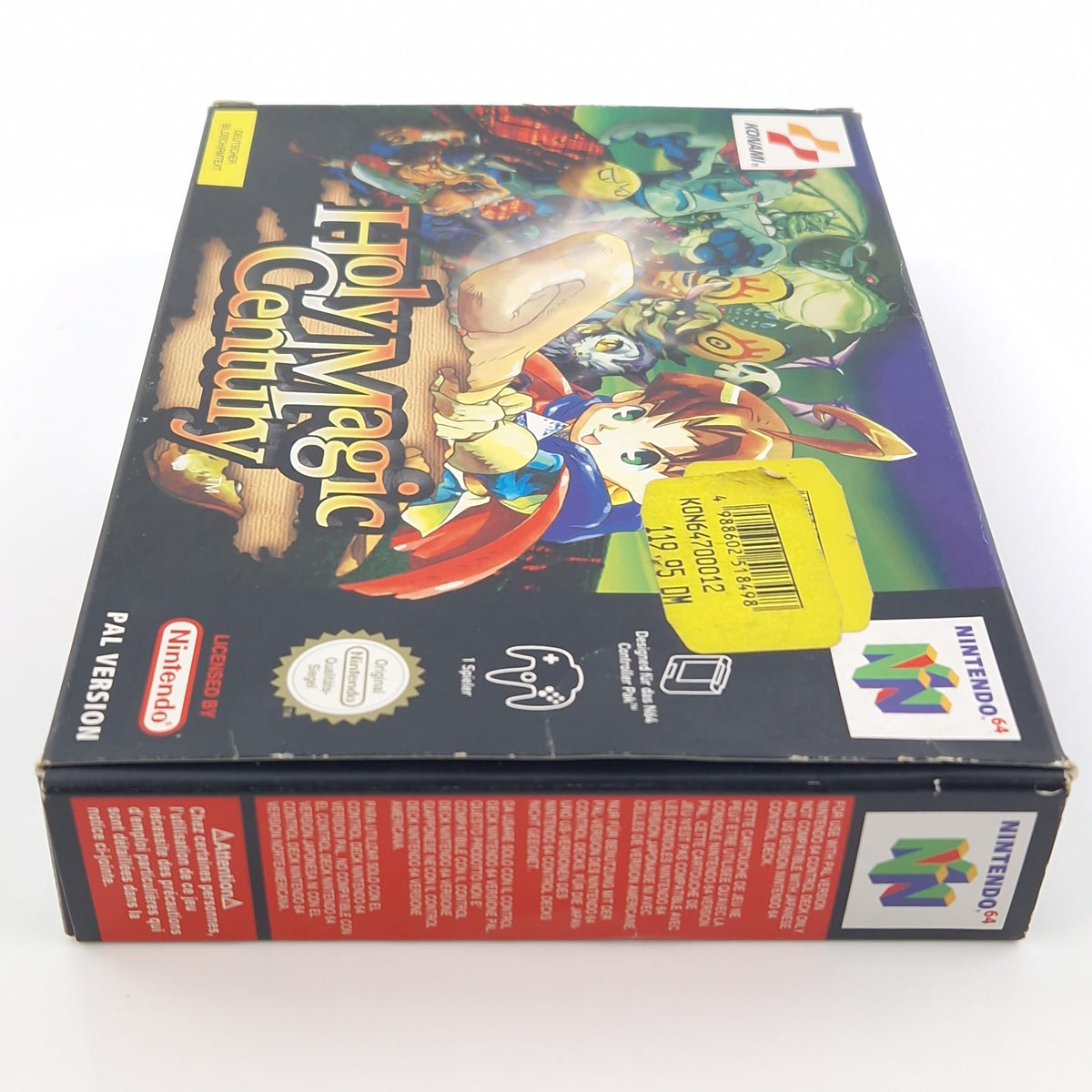 Nintendo 64 Spiel – Holy Magic Century N64 Modul OVP PAL