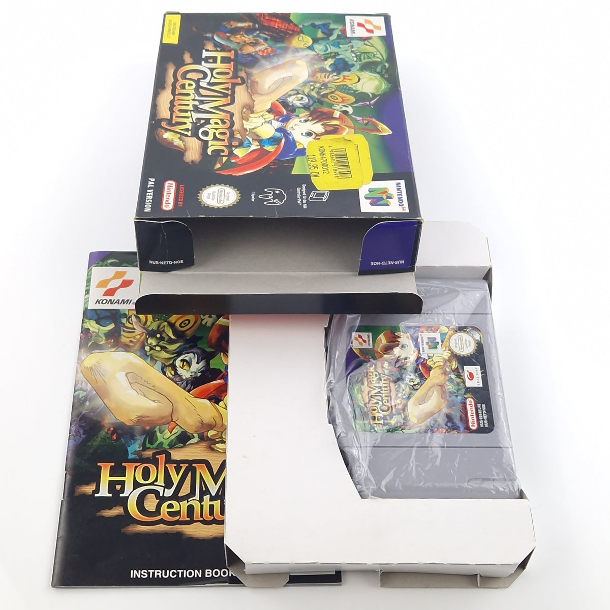 Nintendo 64 Spiel – Holy Magic Century N64 Modul OVP PAL