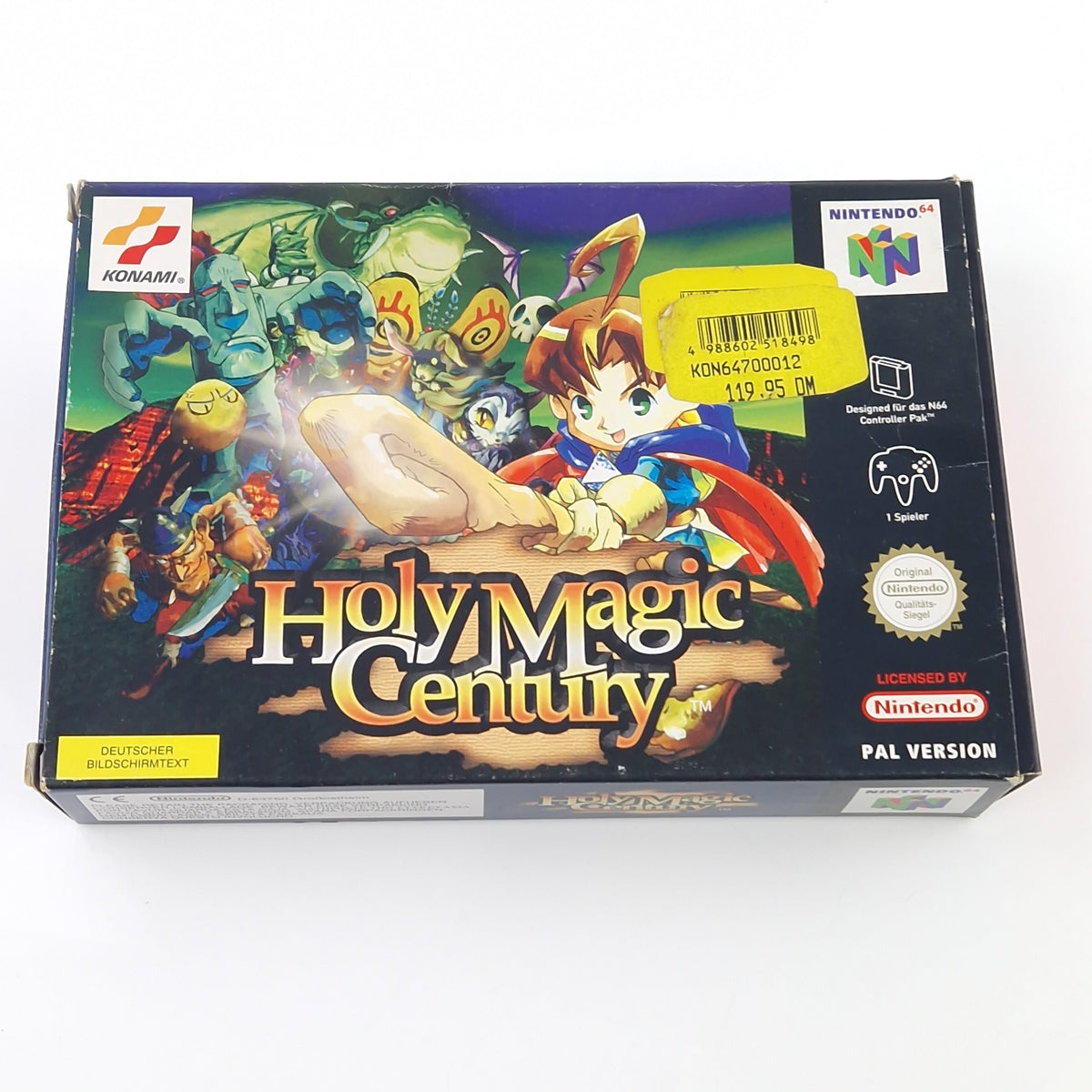 Nintendo 64 Spiel – Holy Magic Century N64 Modul OVP PAL