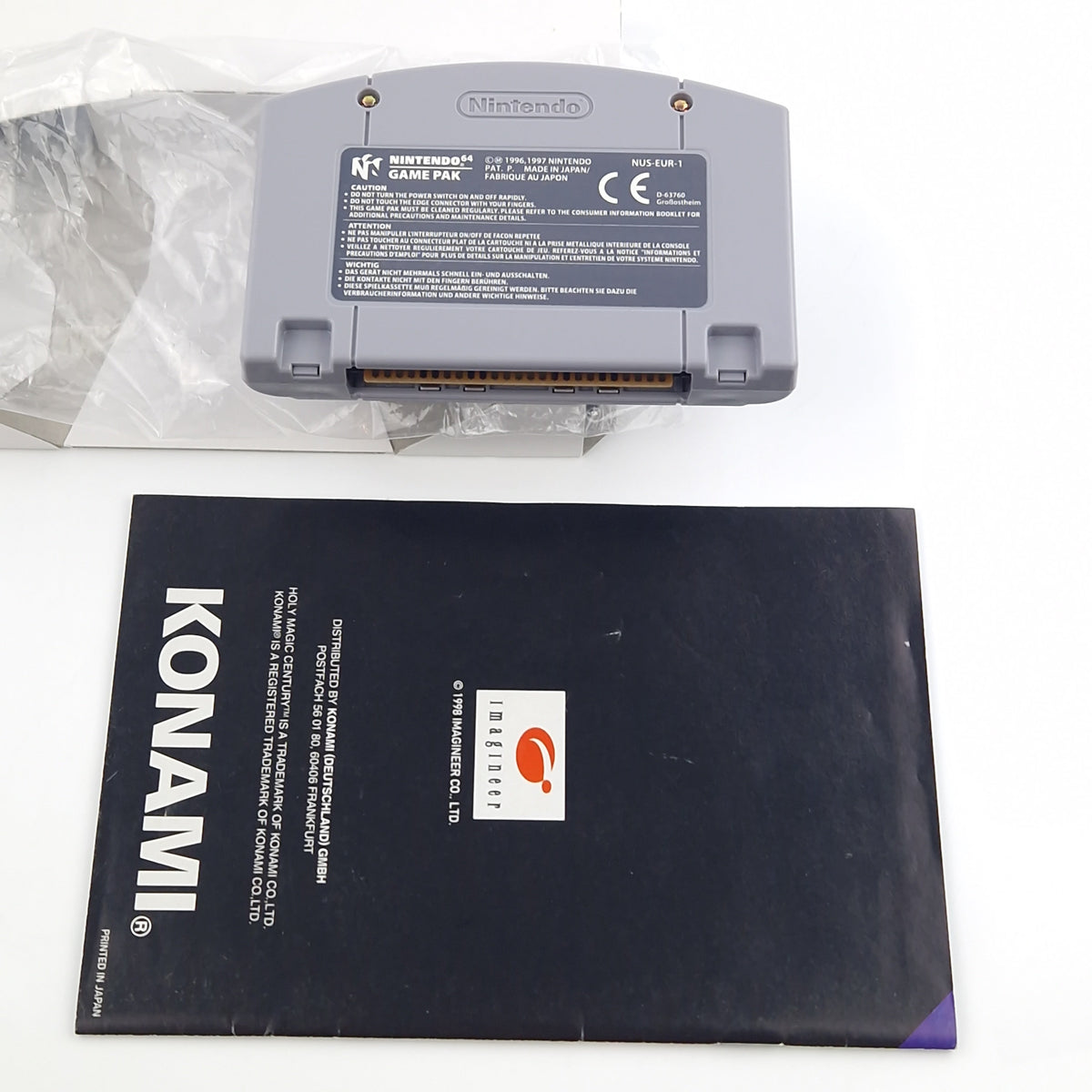 Nintendo 64 Spiel – Holy Magic Century N64 Modul OVP PAL