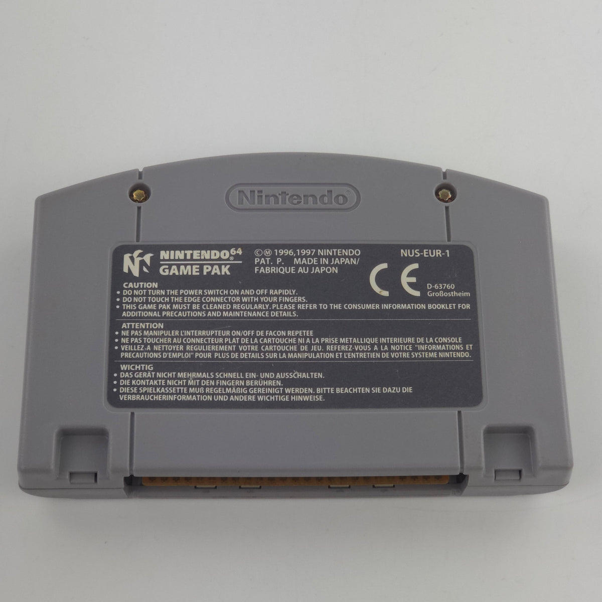 Nintendo 64 Spiel Hydro Thunder PAL Modul