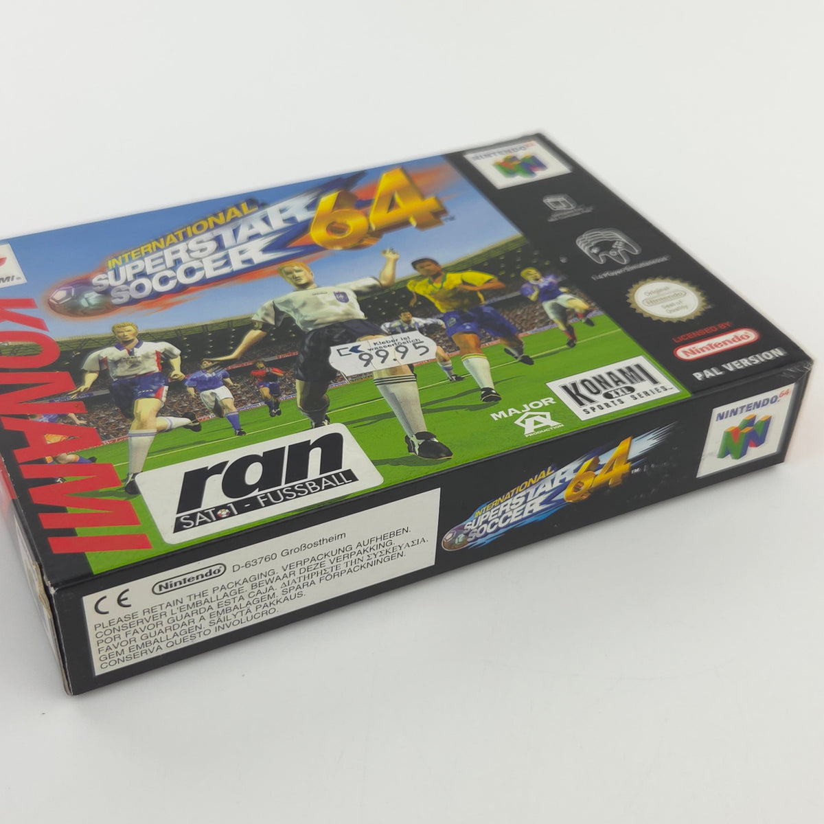 Nintendo 64 Spiel International Superstar Soccer 64 OVP