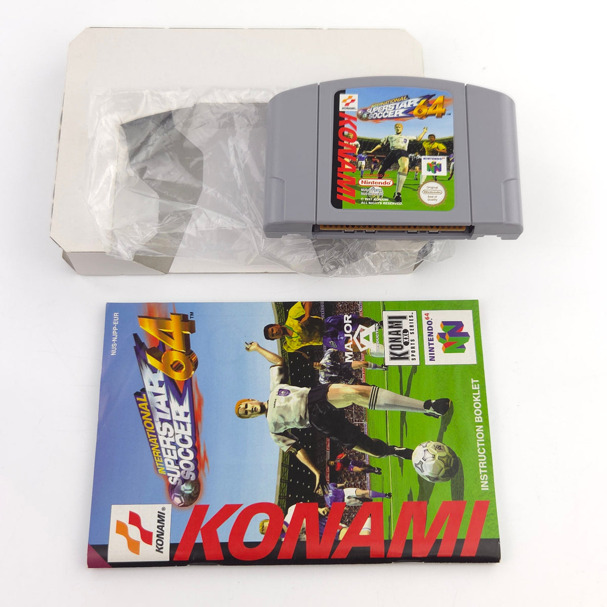 Nintendo 64 Spiel – International Superstar Soccer 64 OVP