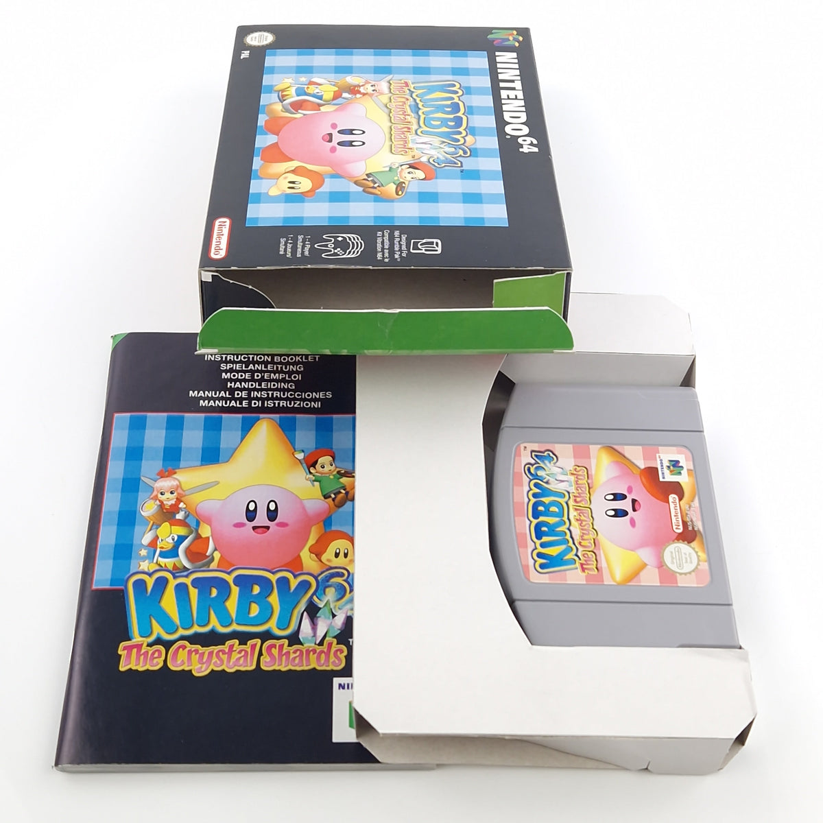 Nintendo 64 Spiel – Kirby The Crystal Shards N64 PAL OVP