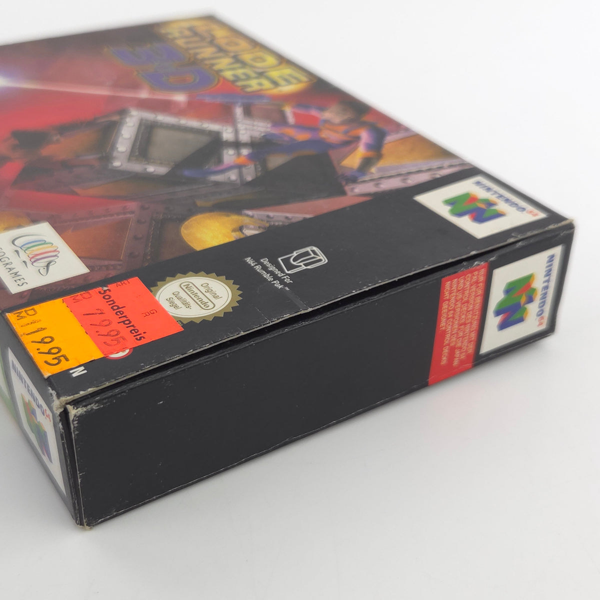 Nintendo 64 Spiel Lode Runner 3D N64 OVP CIB PAL NOE