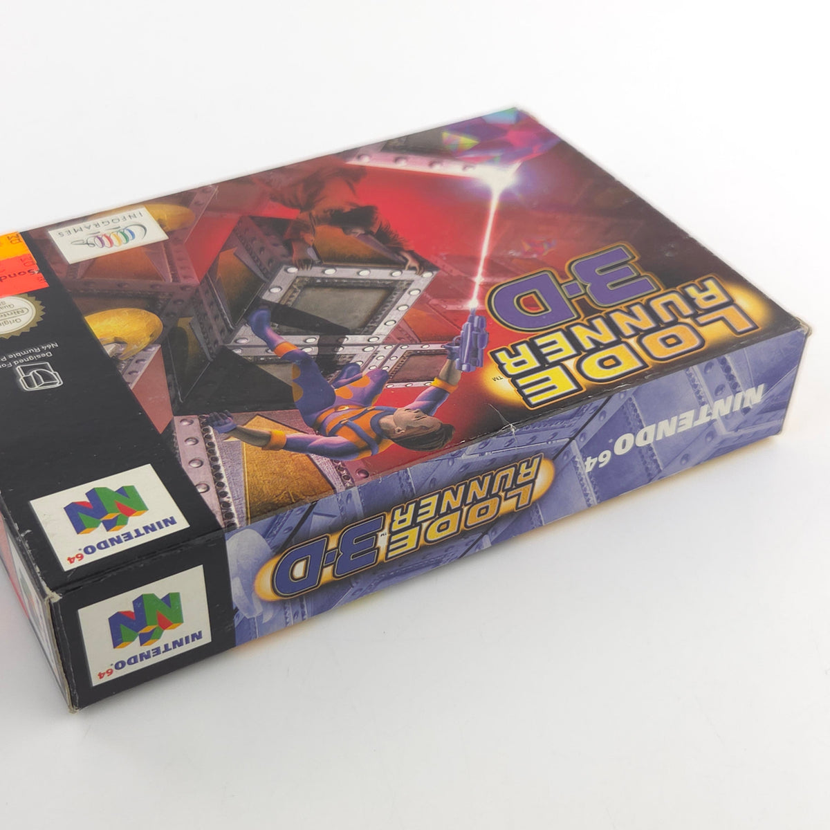 Nintendo 64 Spiel Lode Runner 3D N64 OVP CIB PAL NOE