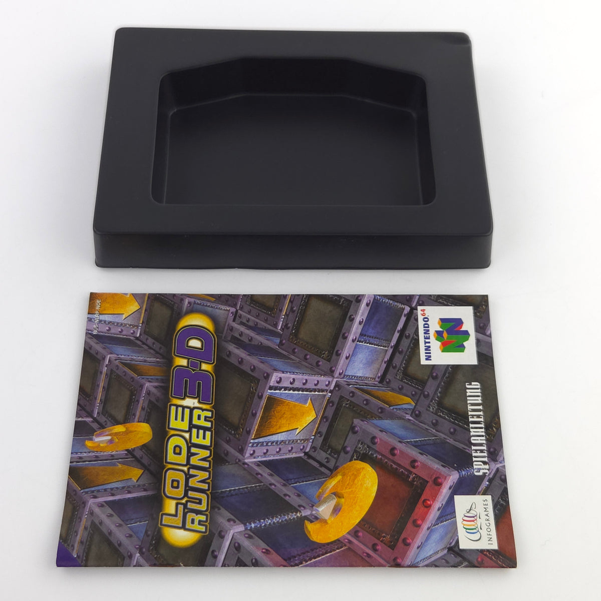 Nintendo 64 Spiel Lode Runner 3D N64 OVP CIB PAL NOE