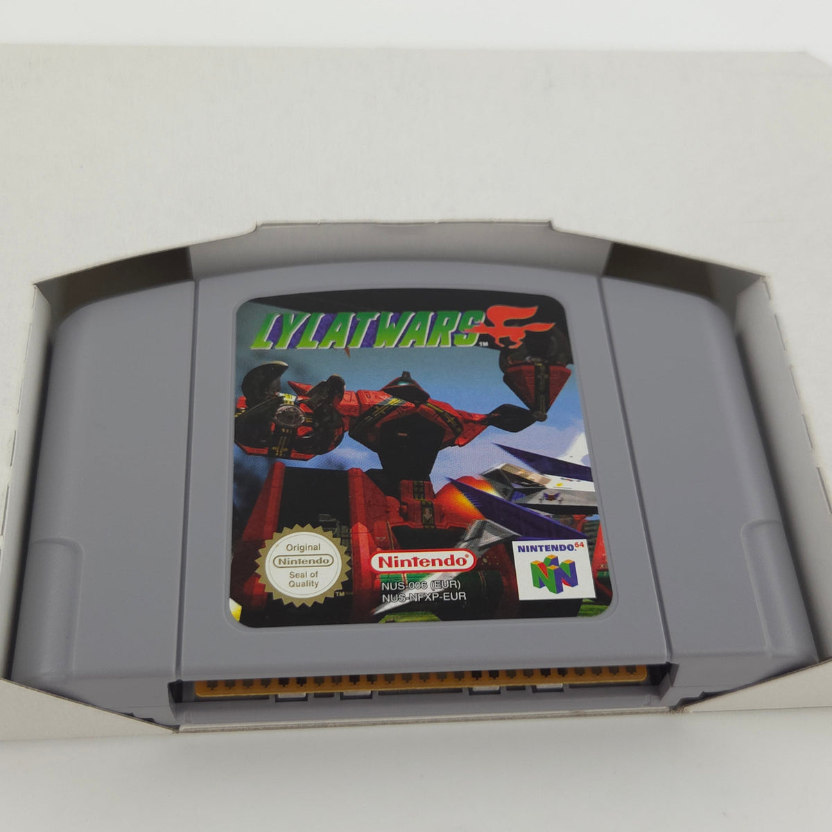Nintendo 64 Spiel Lylatwars Players Choice N64 OVP PAL