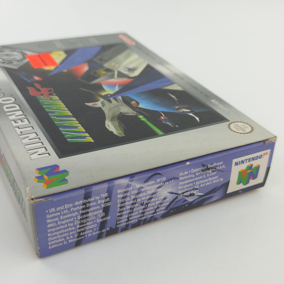 Nintendo 64 Spiel Lylatwars Players Choice N64 OVP PAL
