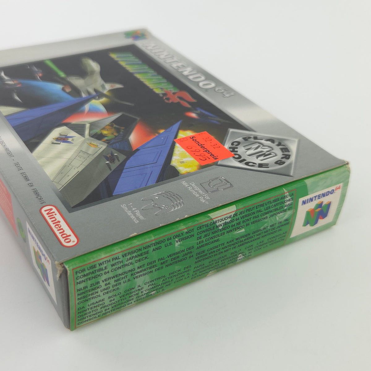 Nintendo 64 Spiel Lylatwars Players Choice N64 OVP PAL