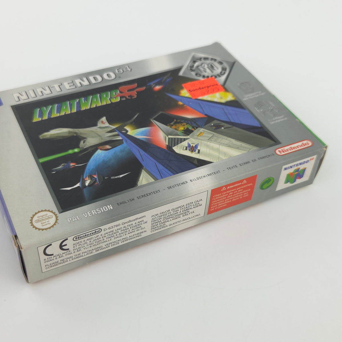 Nintendo 64 Spiel Lylatwars Players Choice N64 OVP PAL