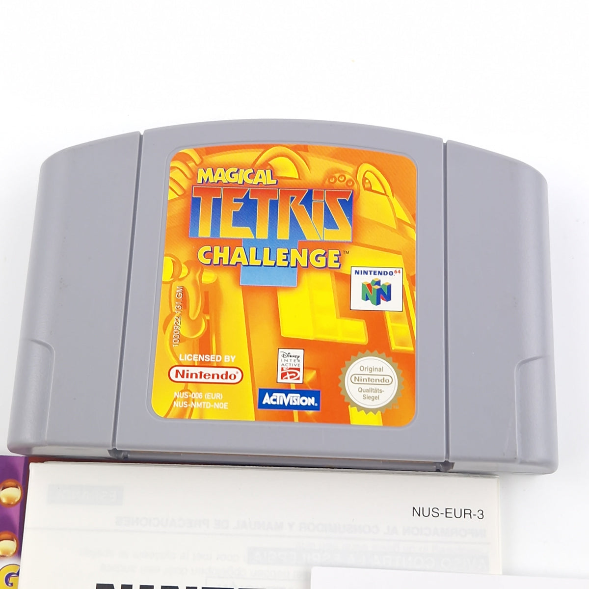 Nintendo 64 Spiel – Magical Tetris Challenge (N64 PAL OVP)