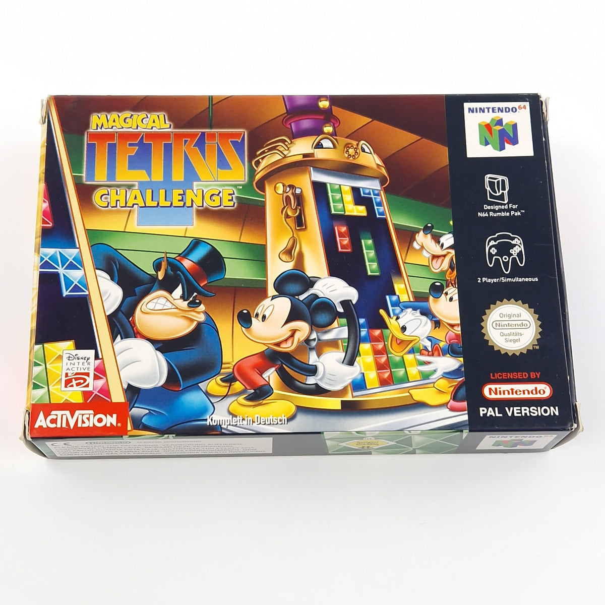 Nintendo 64 Spiel – Magical Tetris Challenge (N64 PAL OVP)