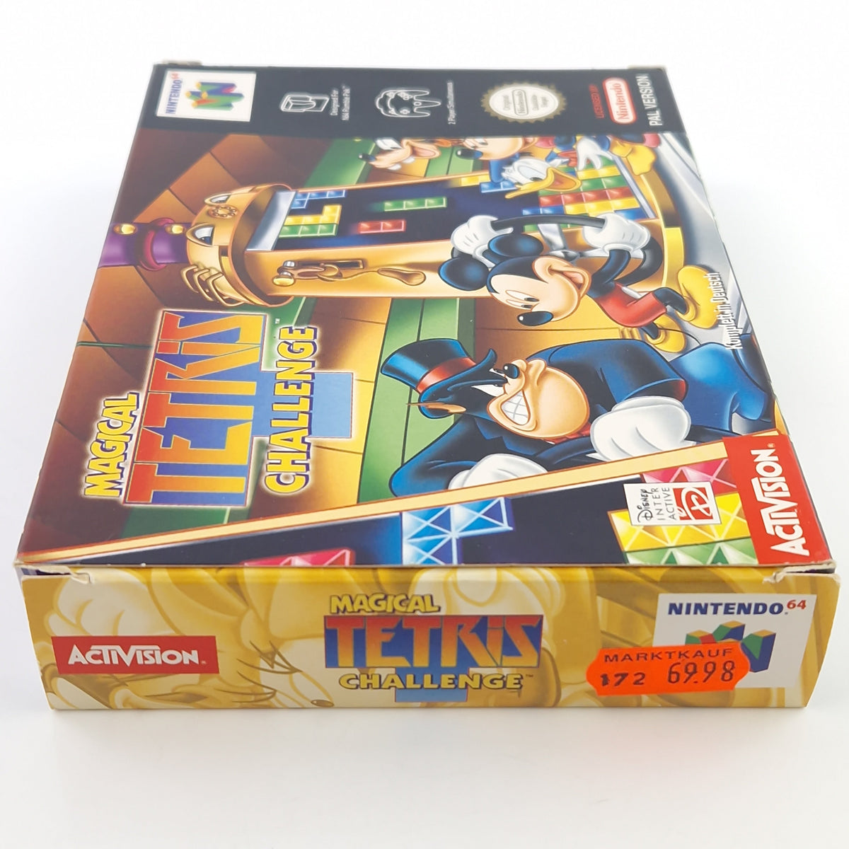 Nintendo 64 Spiel – Magical Tetris Challenge (N64 PAL OVP)