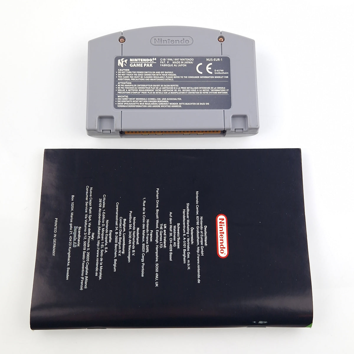 Nintendo 64 Spiel – Mario Golf N64 Modul OVP PAL CIB