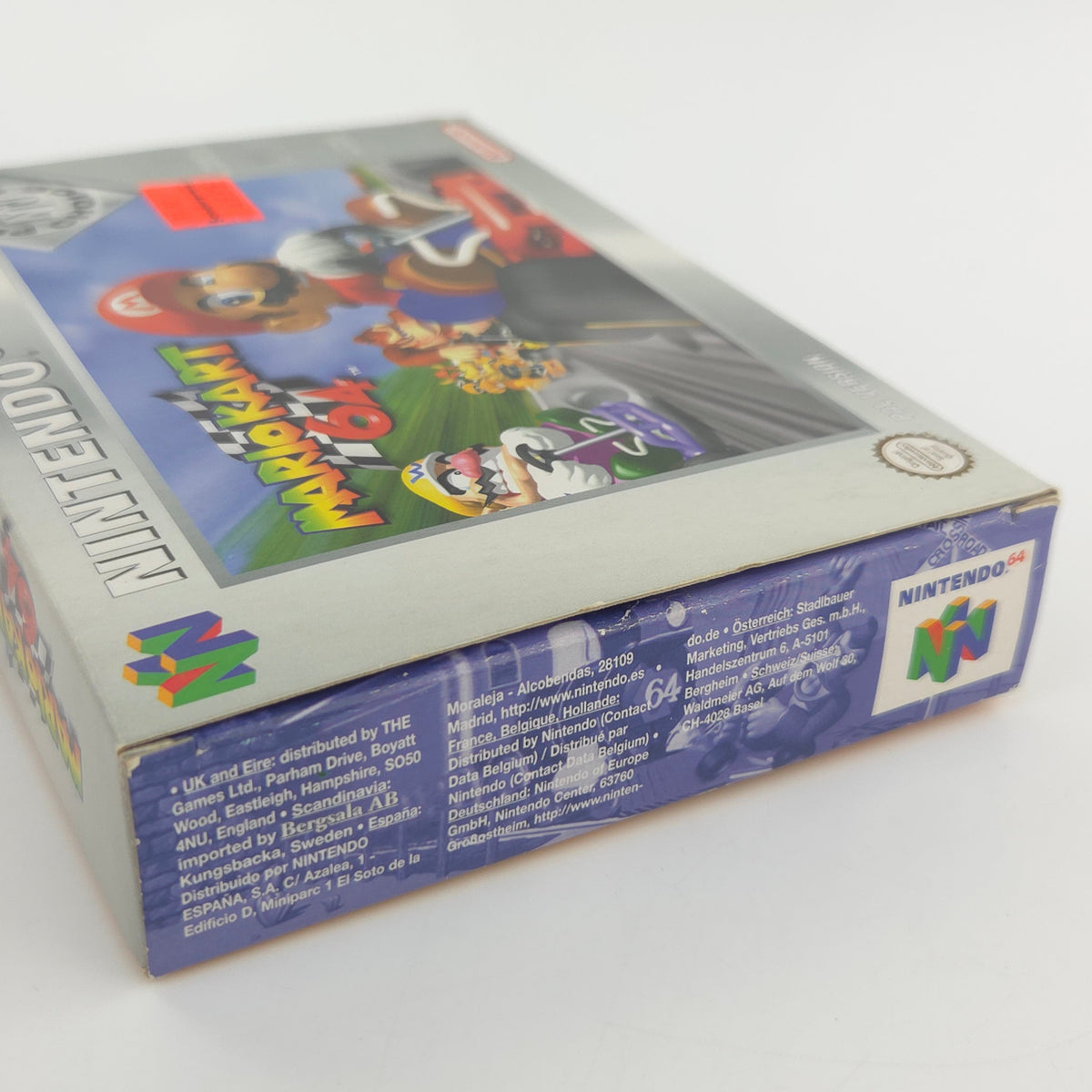 Nintendo 64 Spiel Mario Kart 64 Players Choice OVP PAL
