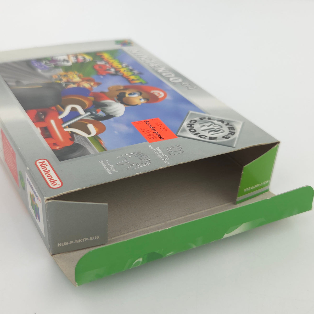 Nintendo 64 Spiel Mario Kart 64 Players Choice OVP PAL