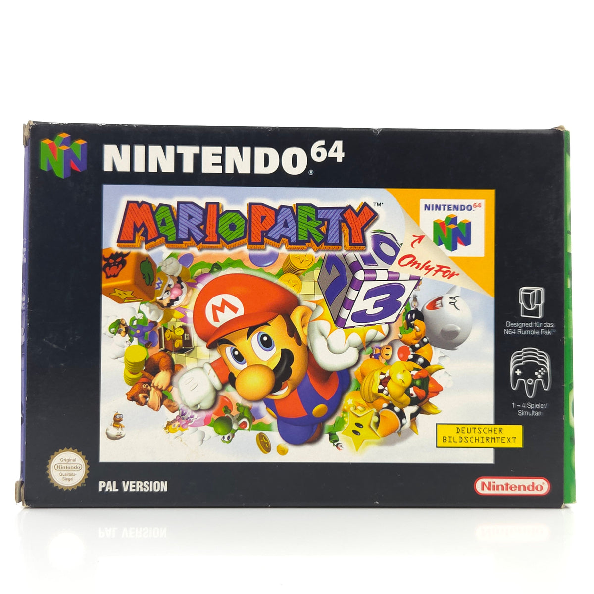 Nintendo 64 Spiel Mario Party Modul Anleitung OVP PAL DE