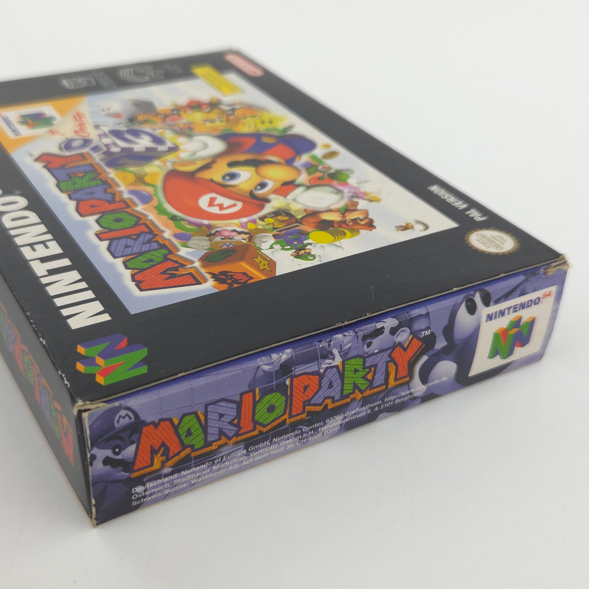 Nintendo 64 Spiel Mario Party Modul Anleitung OVP PAL DE