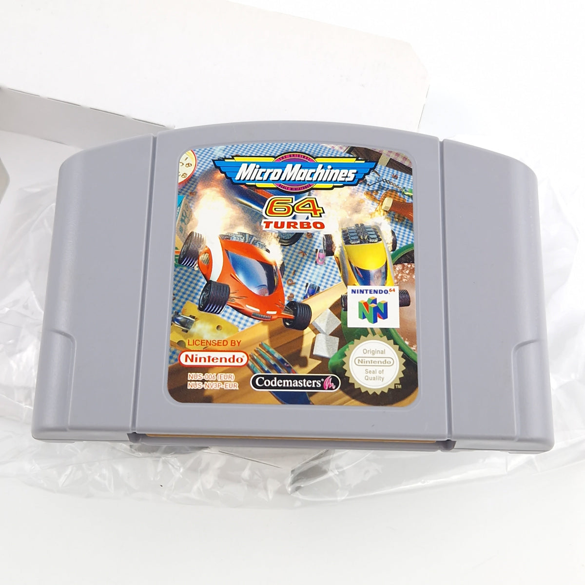 Nintendo 64 Spiel – Micro Machines 64 Turbo N64 PAL OVP