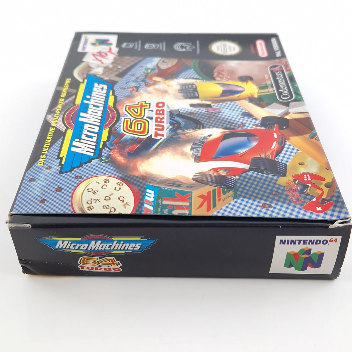 Nintendo 64 Spiel – Micro Machines 64 Turbo N64 PAL OVP