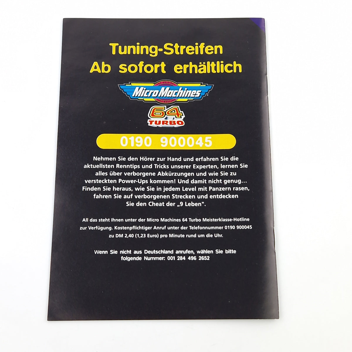 Nintendo 64 Spiel – Micro Machines 64 Turbo N64 PAL OVP