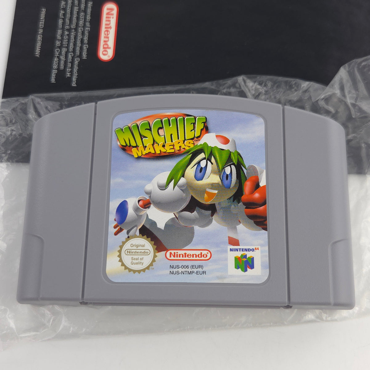 Nintendo 64 Spiel Mischief Makers N64 OVP CIB PAL EUR