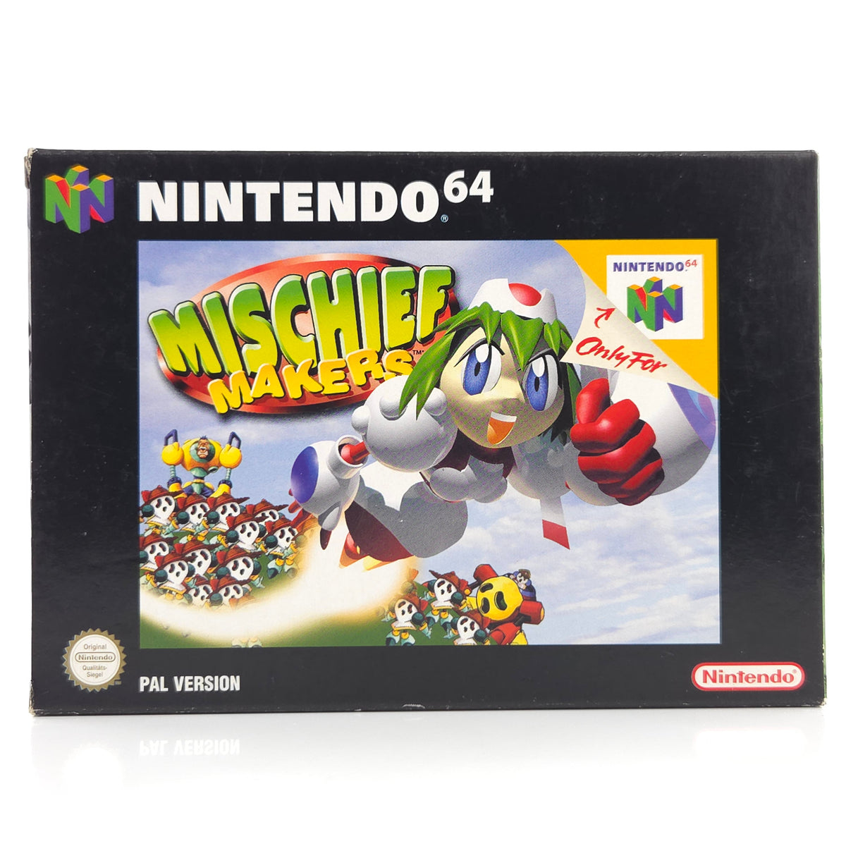 Nintendo 64 Spiel Mischief Makers N64 OVP CIB PAL EUR