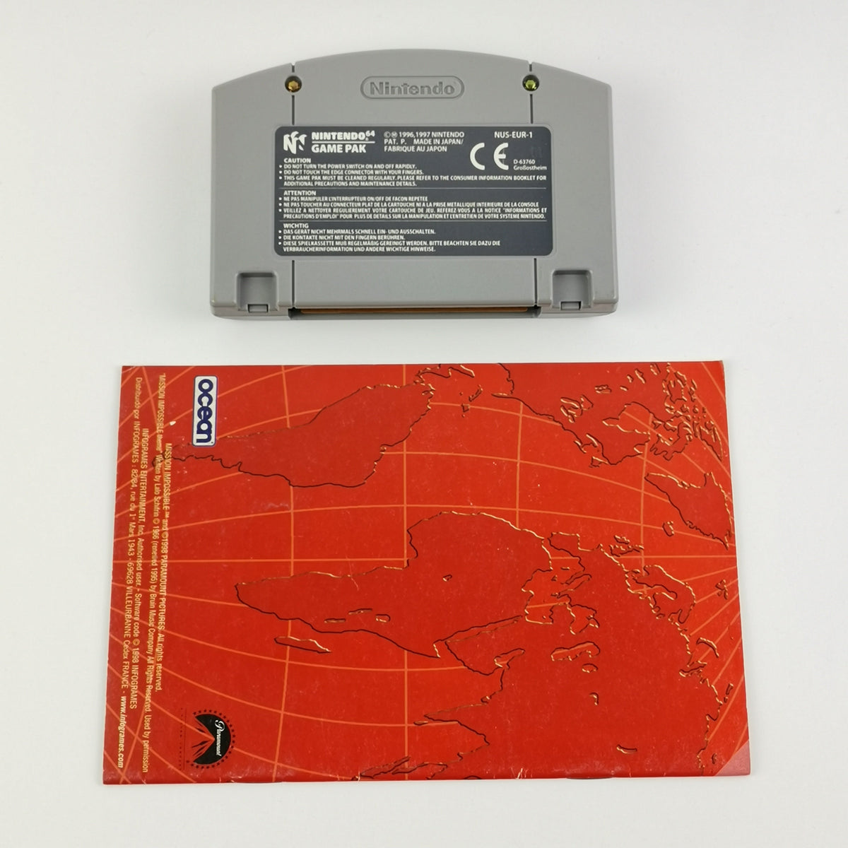 Nintendo 64 Spiel – Mission Impossible (N64 PAL ESP)