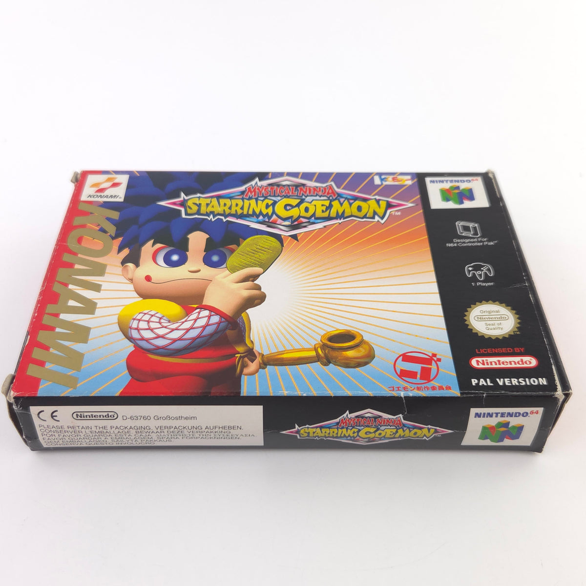 Nintendo 64 Spiel – Mystical Ninja Goemon (OVP PAL)