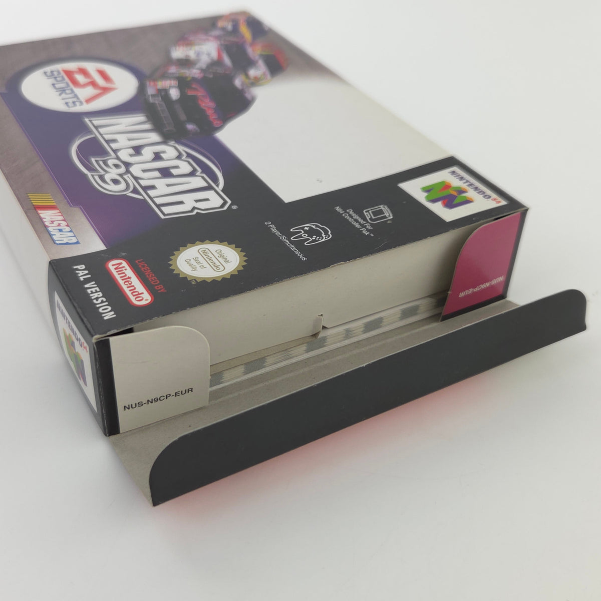 Nintendo 64 Spiel Nascar 99 N64 Modul Anleitung OVP PAL