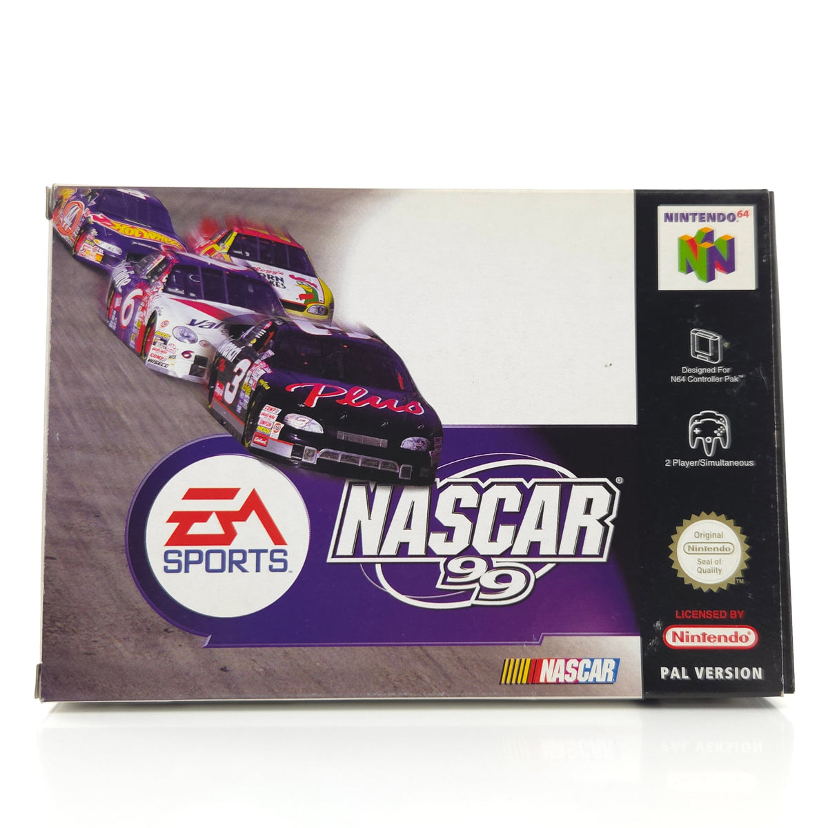 Nintendo 64 Spiel Nascar 99 N64 Modul Anleitung OVP PAL