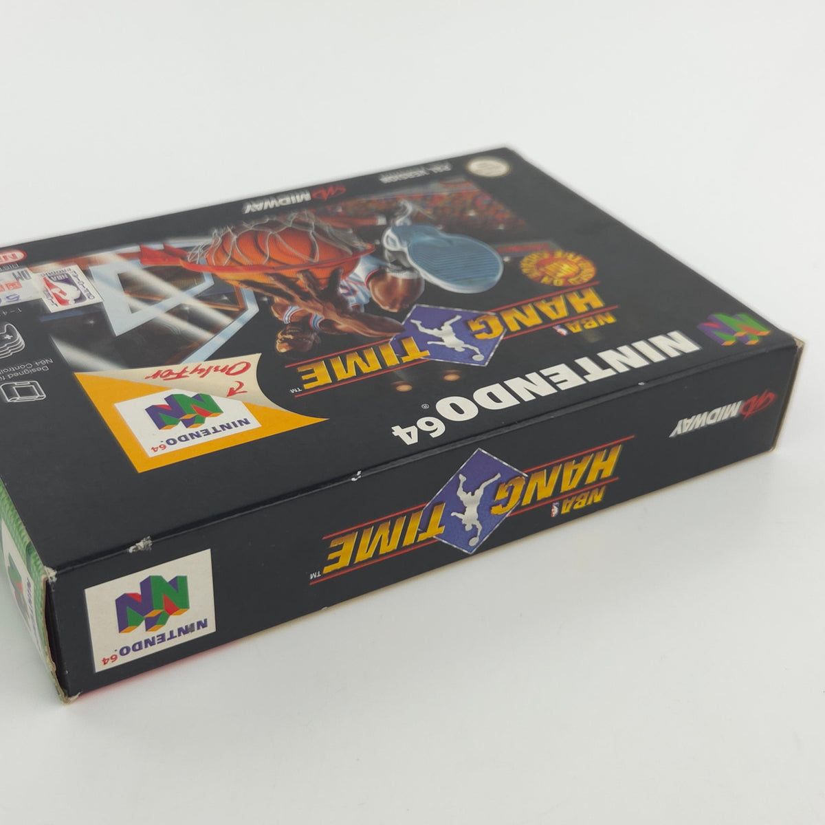 Nintendo 64 Spiel NBA Hang Time Basketball Modul OVP PAL