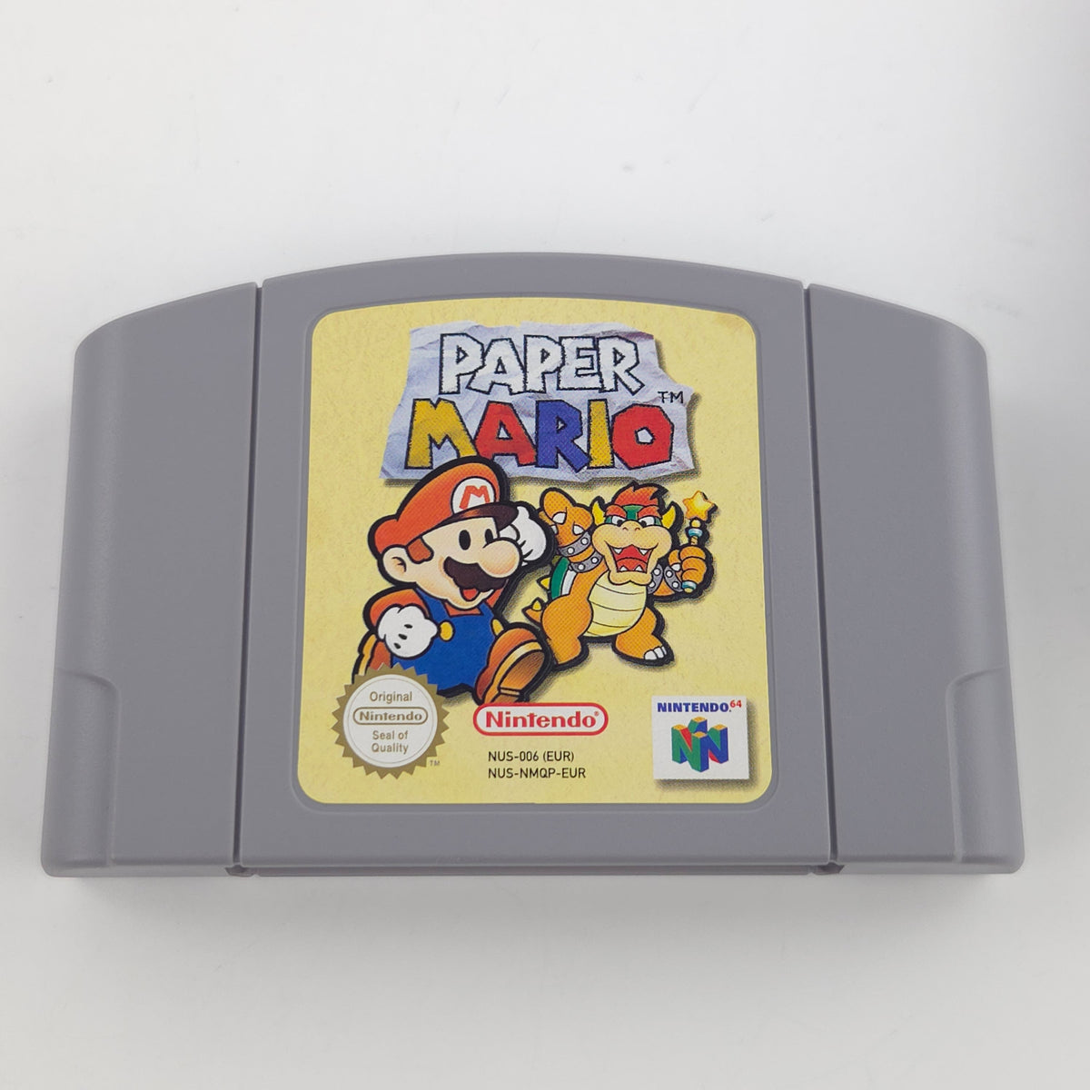 Nintendo 64 Spiel Paper Mario N64 OVP CIB PAL EUR