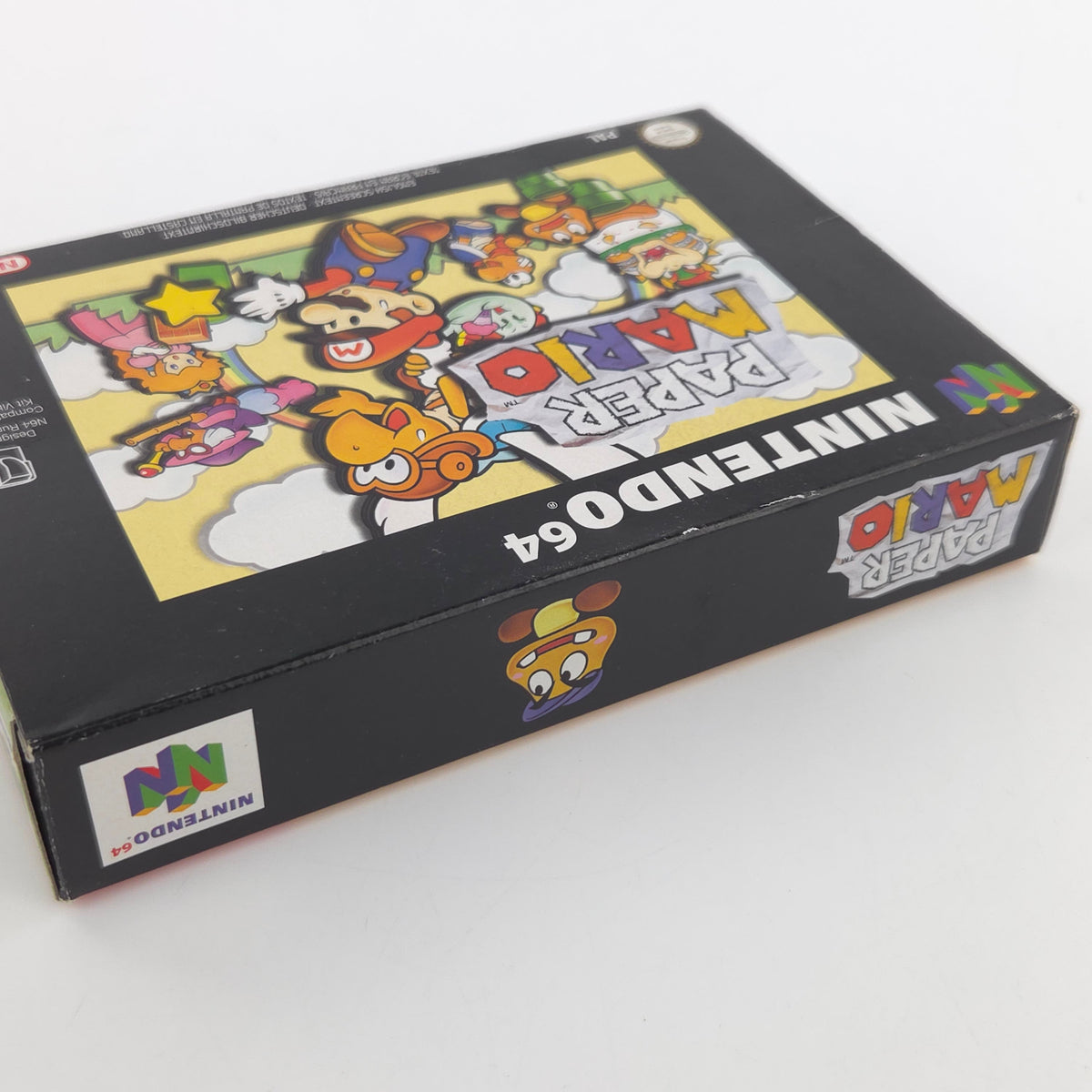 Nintendo 64 Spiel Paper Mario N64 OVP CIB PAL EUR