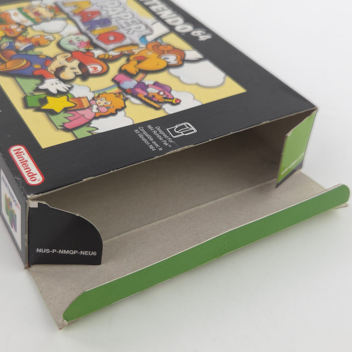 Nintendo 64 Spiel Paper Mario N64 OVP CIB PAL EUR