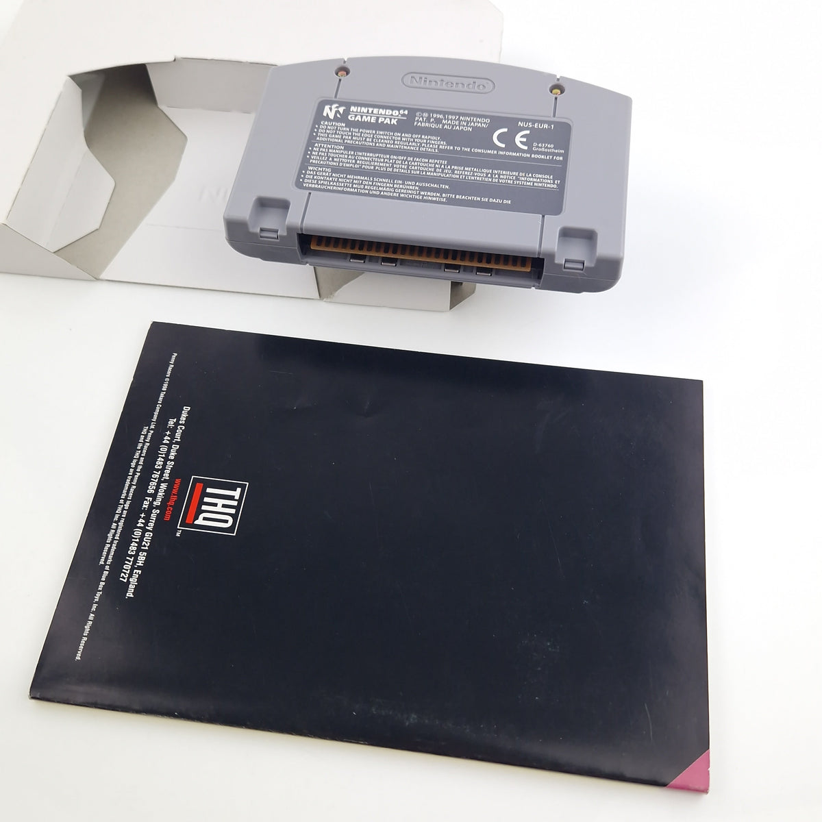 Nintendo 64 Spiel – Penny Racers Modul OVP Anleitung PAL