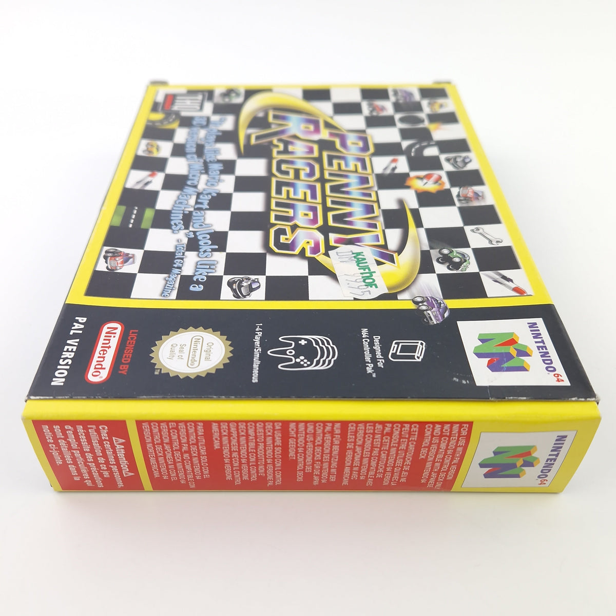 Nintendo 64 Spiel – Penny Racers Modul OVP Anleitung PAL