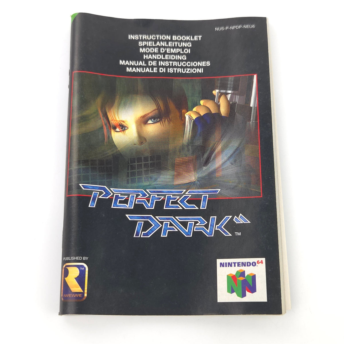 Nintendo 64 Spiel Perfect Dark OVP PAL