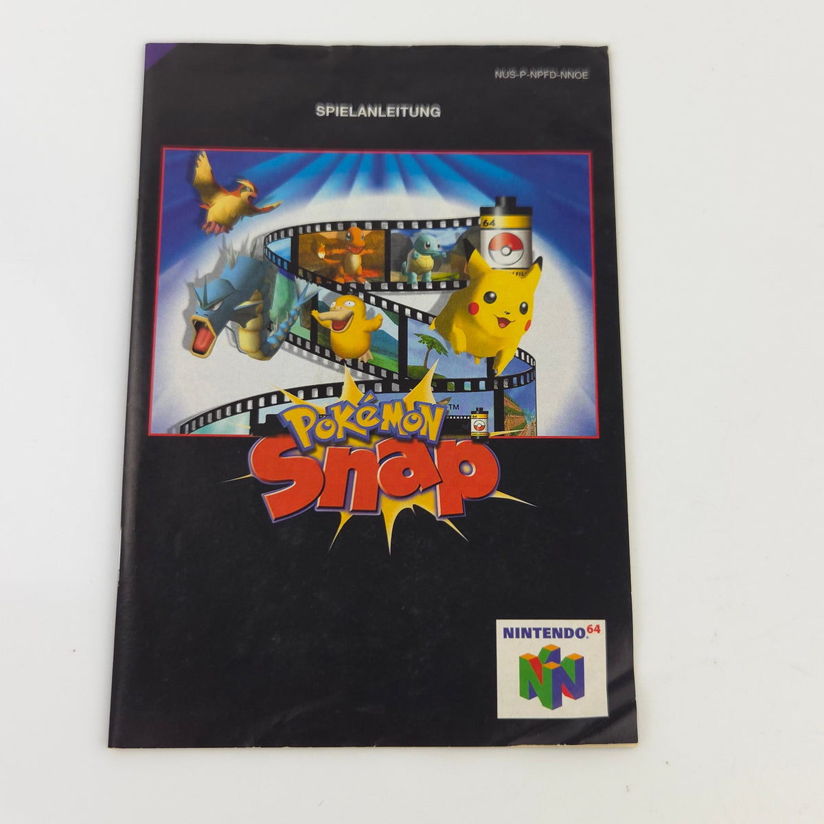 Nintendo 64 Spiel Pokemon Snap N64 Modul Anleitung OVP PAL