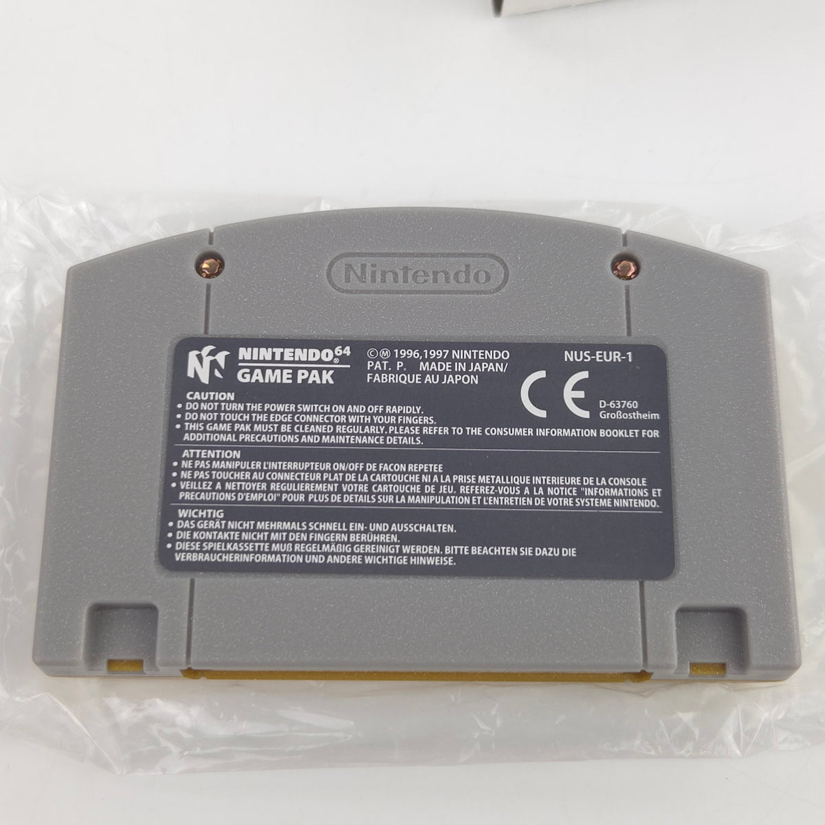 Nintendo 64 Spiel Pokemon Stadium 2 N64 OVP CIB PAL NOE