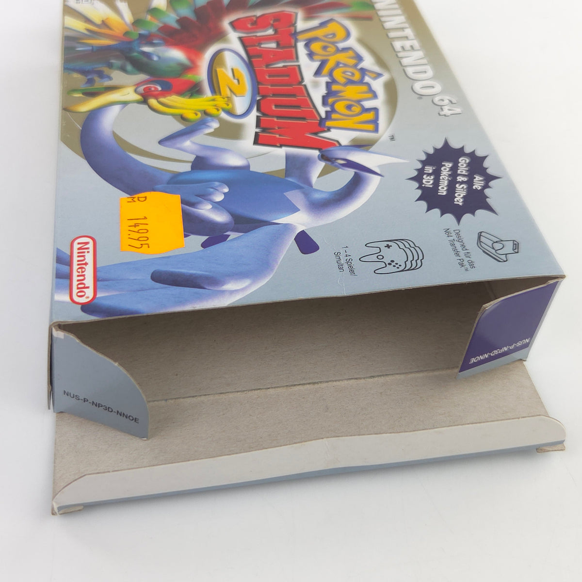 Nintendo 64 Spiel Pokemon Stadium 2 N64 OVP CIB PAL NOE